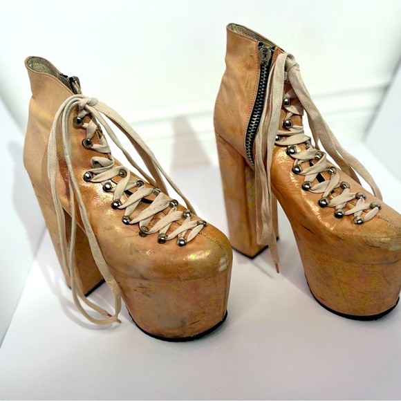 UNIF size 7 stunning festival, rave, make your outfit! in good used condition - Picture 5 of 7